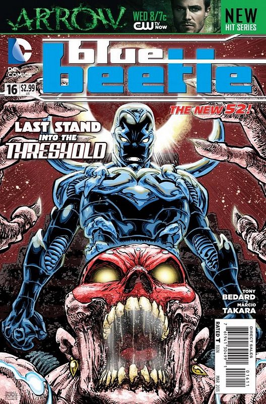 Cover of Blue Beetle (DC Vol 3) #16. One of 250,000 Vintage American Comics on sale from Krypton!