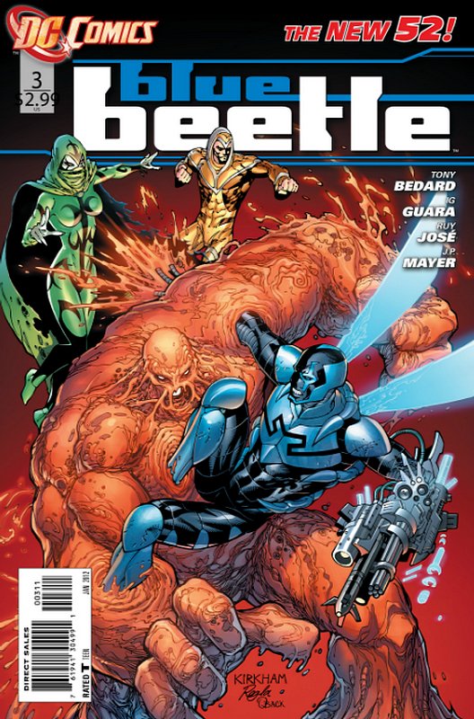 Cover of Blue Beetle (DC Vol 3) #3. One of 250,000 Vintage American Comics on sale from Krypton!