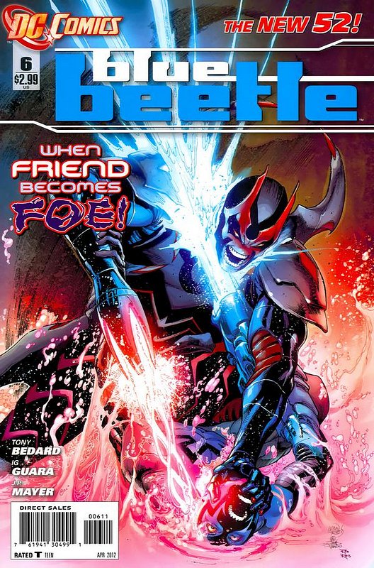 Cover of Blue Beetle (DC Vol 3) #6. One of 250,000 Vintage American Comics on sale from Krypton!