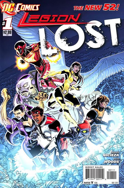 Cover of Legion Lost (Vol 1) #1. One of 250,000 Vintage American Comics on sale from Krypton!