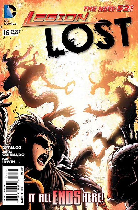 Cover of Legion Lost (Vol 1) #16. One of 250,000 Vintage American Comics on sale from Krypton!