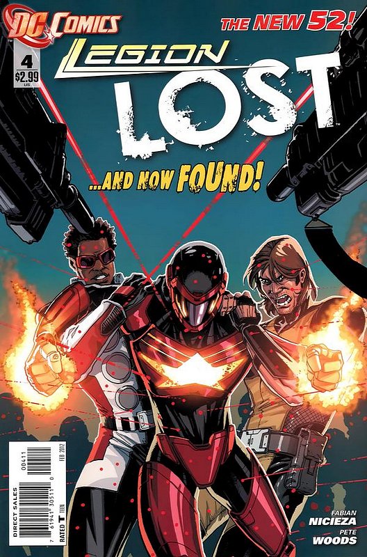 Cover of Legion Lost (Vol 1) #4. One of 250,000 Vintage American Comics on sale from Krypton!