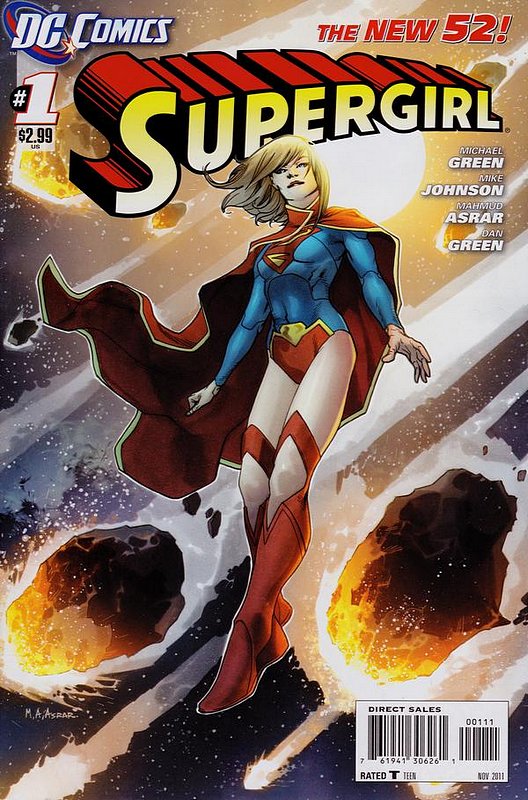 Cover of Supergirl (Vol 4) #1. One of 250,000 Vintage American Comics on sale from Krypton!