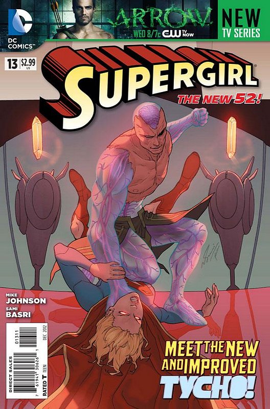 Cover of Supergirl (Vol 4) #13. One of 250,000 Vintage American Comics on sale from Krypton!