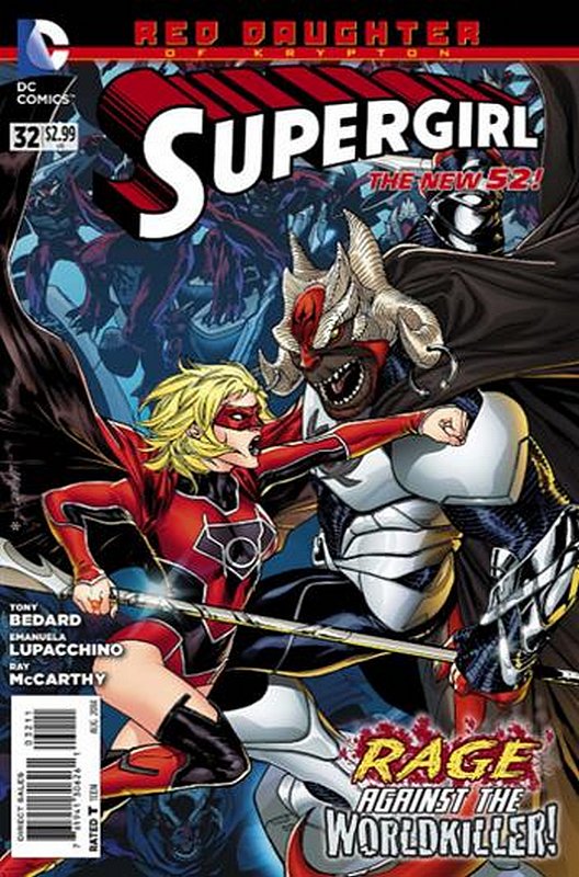 Cover of Supergirl (Vol 4) #32. One of 250,000 Vintage American Comics on sale from Krypton!