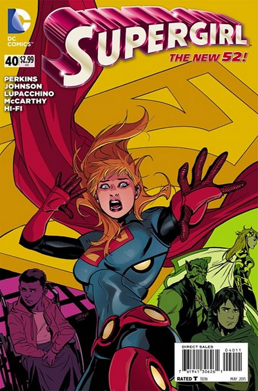 Cover of Supergirl (Vol 4) #40. One of 250,000 Vintage American Comics on sale from Krypton!
