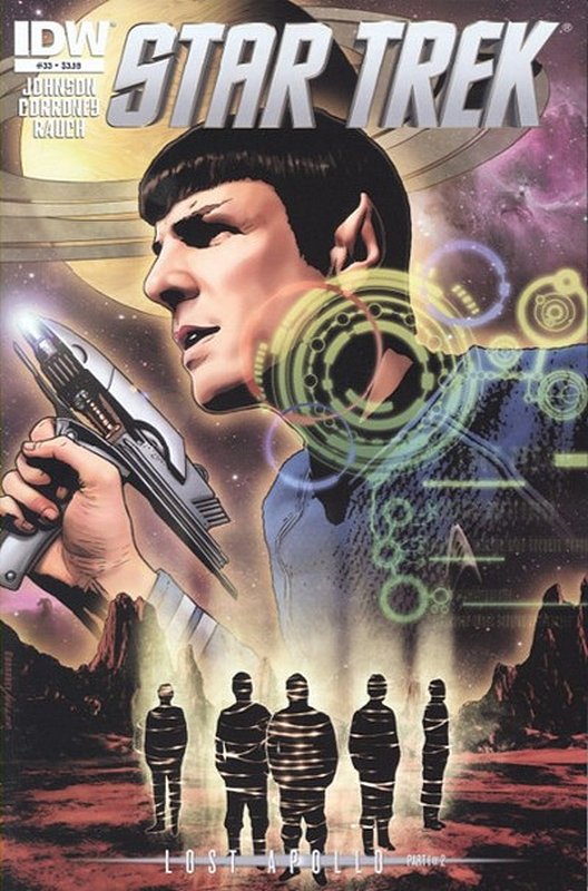Cover of Star Trek (IDW Ongoing) #33. One of 250,000 Vintage American Comics on sale from Krypton!