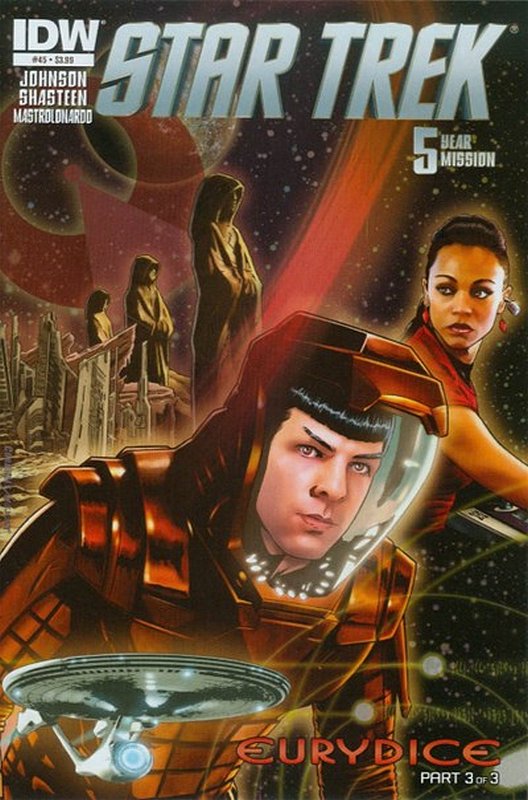 Cover of Star Trek (IDW Ongoing) #45. One of 250,000 Vintage American Comics on sale from Krypton!