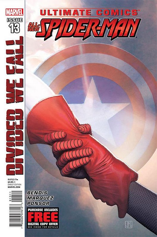 Cover of Ultimate Comics Spider-Man (Vol 2) #13. One of 250,000 Vintage American Comics on sale from Krypton!