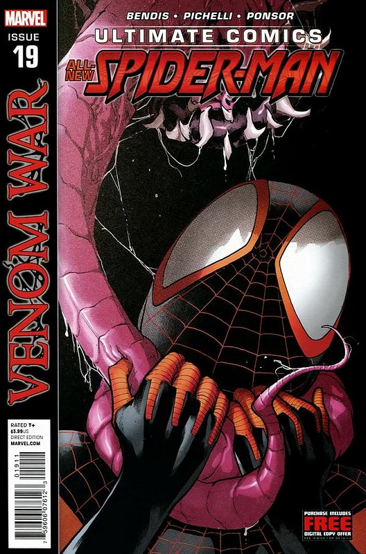 Cover of Ultimate Comics Spider-Man (Vol 2) #19. One of 250,000 Vintage American Comics on sale from Krypton!