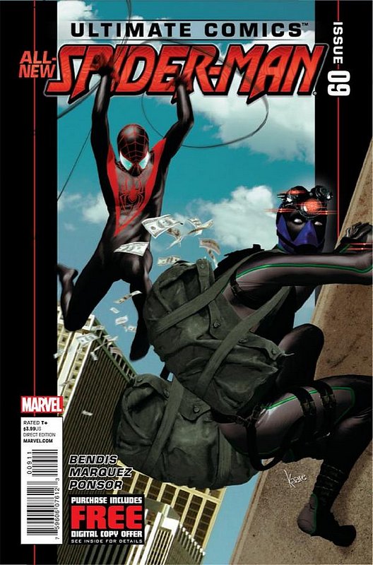 Cover of Ultimate Comics Spider-Man (Vol 2) #9. One of 250,000 Vintage American Comics on sale from Krypton!