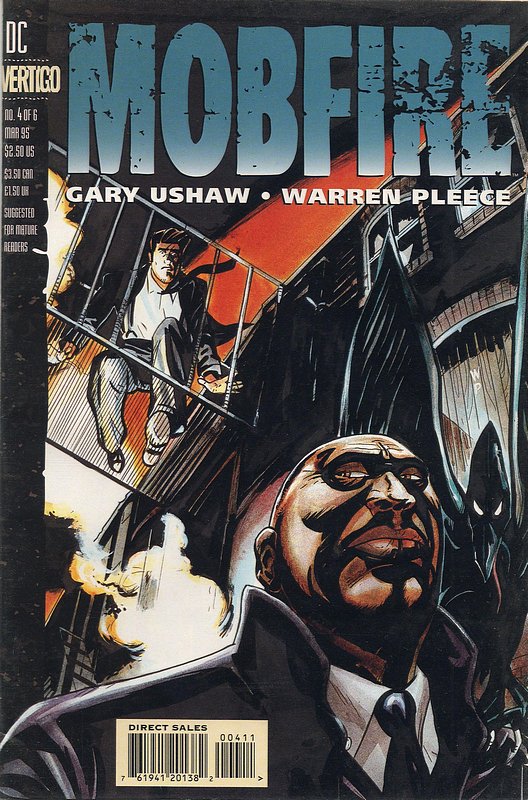 Cover of Mobfire (1994 Ltd) #4. One of 250,000 Vintage American Comics on sale from Krypton!