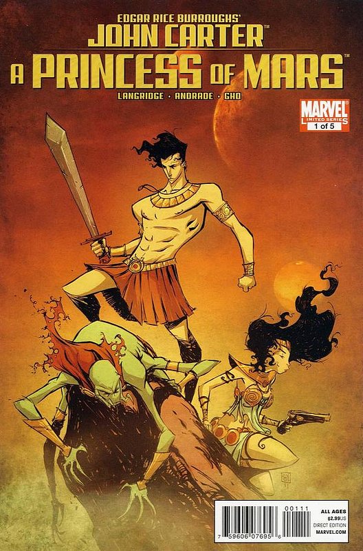 Cover of John Carter: A Princess of Mars #1. One of 250,000 Vintage American Comics on sale from Krypton!