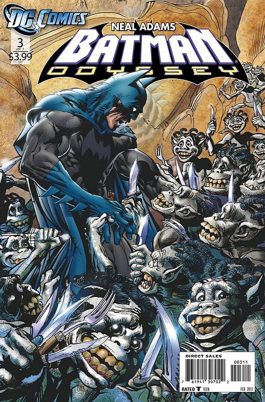 Cover of Batman: Odyssey (2011 Ltd) #3. One of 250,000 Vintage American Comics on sale from Krypton!