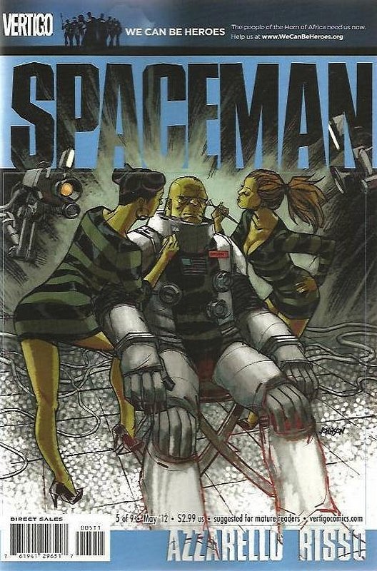 Cover of Spaceman (2011 Ltd) #5. One of 250,000 Vintage American Comics on sale from Krypton!