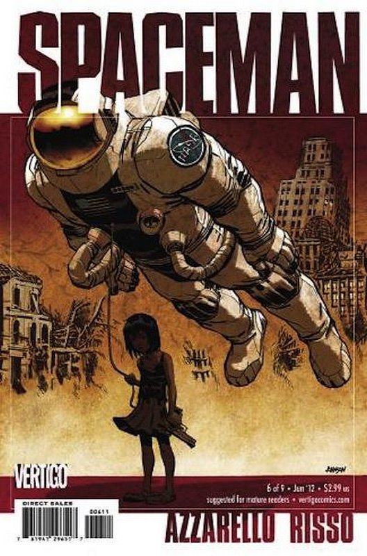 Cover of Spaceman (2011 Ltd) #6. One of 250,000 Vintage American Comics on sale from Krypton!