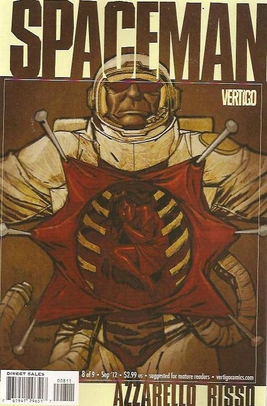 Cover of Spaceman (2011 Ltd) #8. One of 250,000 Vintage American Comics on sale from Krypton!