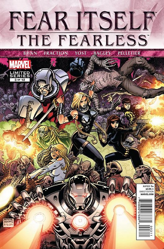 Cover of Fear Itself: Fearless (2011 Ltd) #3. One of 250,000 Vintage American Comics on sale from Krypton!