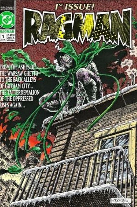 Cover of Ragman (1991 Ltd) #1. One of 250,000 Vintage American Comics on sale from Krypton!