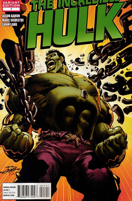 Cover of Incredible Hulk (Vol 5) #1. One of 250,000 Vintage American Comics on sale from Krypton!