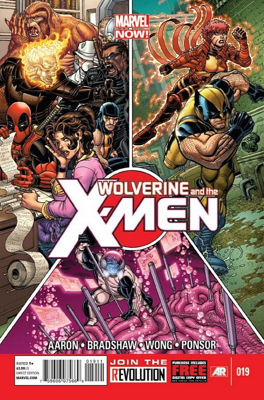 Cover of Wolverine & X-Men (Vol 1) #19. One of 250,000 Vintage American Comics on sale from Krypton!