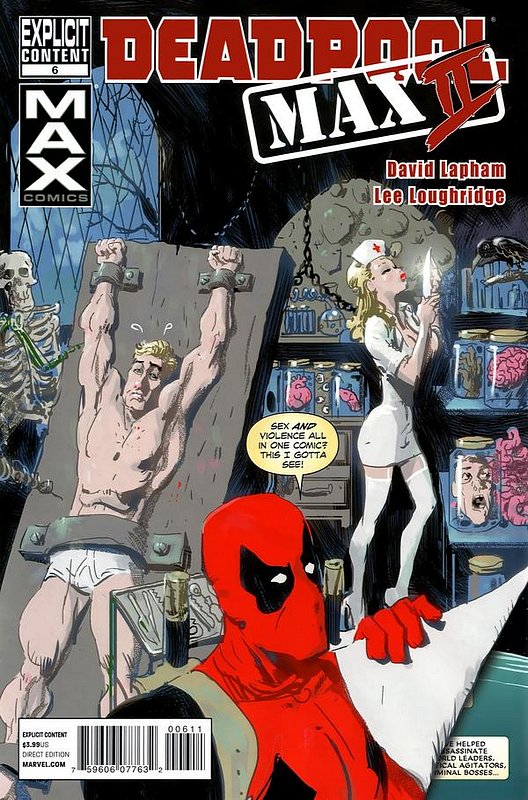 Cover of Deadpoolmax (Vol 2) #6. One of 250,000 Vintage American Comics on sale from Krypton!
