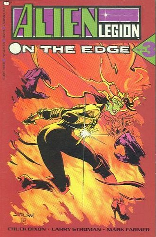 Cover of Alien Legion: On The Edge (1990 Ltd) #3. One of 250,000 Vintage American Comics on sale from Krypton!
