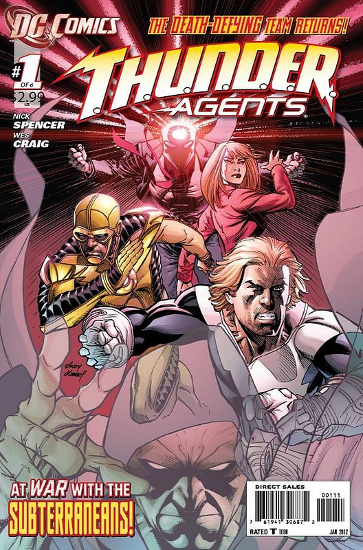 Cover of Thunder Agents (2011 Ltd) #1. One of 250,000 Vintage American Comics on sale from Krypton!