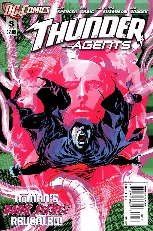 Cover of Thunder Agents (2011 Ltd) #3. One of 250,000 Vintage American Comics on sale from Krypton!