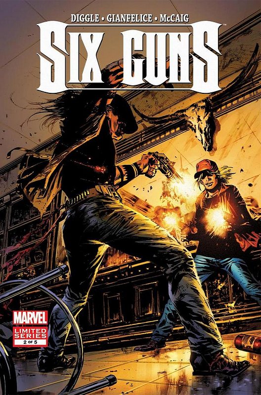 Cover of Six Guns (2011 Ltd) #2. One of 250,000 Vintage American Comics on sale from Krypton!