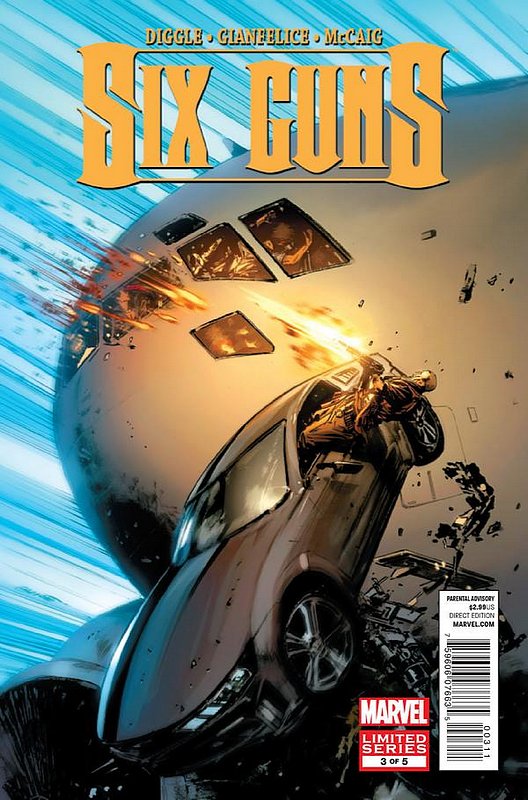 Cover of Six Guns (2011 Ltd) #3. One of 250,000 Vintage American Comics on sale from Krypton!