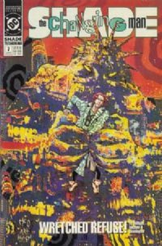 Cover of Shade: The Changing Man (Vol 2) #7. One of 250,000 Vintage American Comics on sale from Krypton!