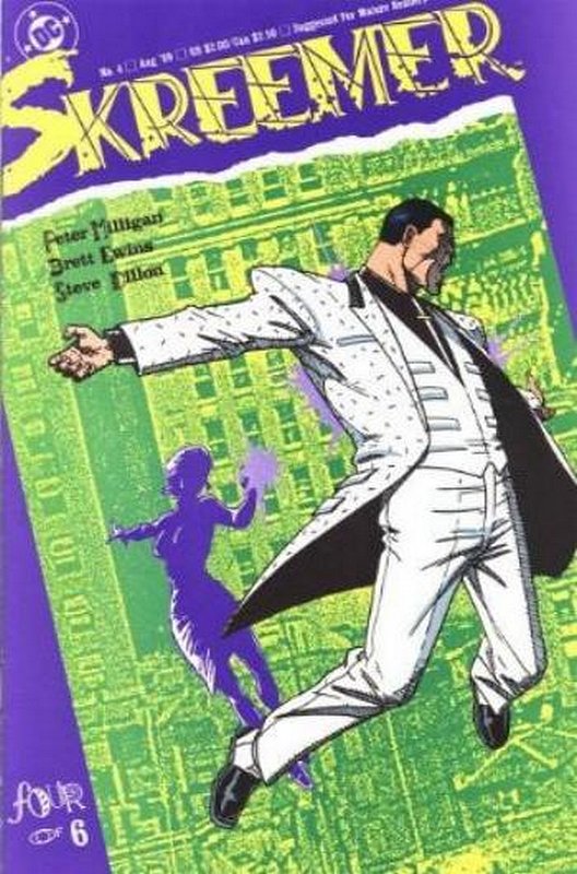 Cover of Skreemer (1989 Ltd) #4. One of 250,000 Vintage American Comics on sale from Krypton!