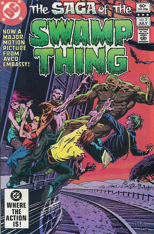 Cover of Swamp Thing (Vol 2) #3. One of 250,000 Vintage American Comics on sale from Krypton!
