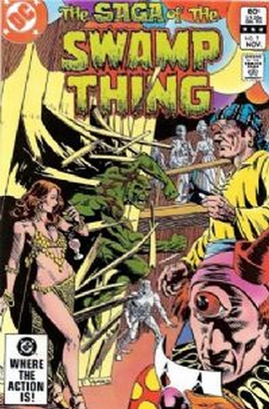 Cover of Swamp Thing (Vol 2) #7. One of 250,000 Vintage American Comics on sale from Krypton!