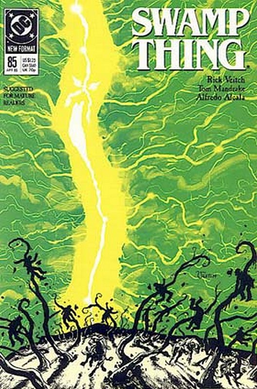 Cover of Swamp Thing (Vol 2) #85. One of 250,000 Vintage American Comics on sale from Krypton!