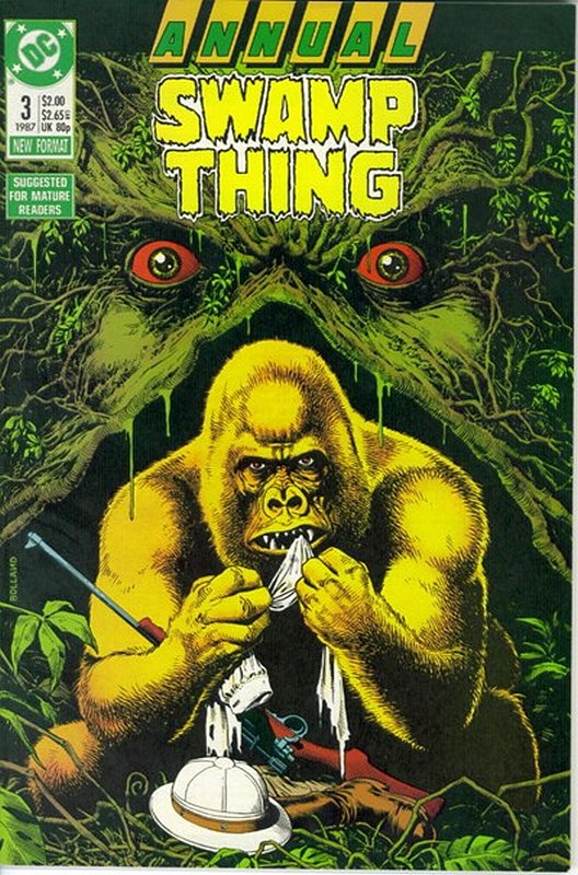 Cover of Swamp Thing Annual (1982) #3. One of 250,000 Vintage American Comics on sale from Krypton!