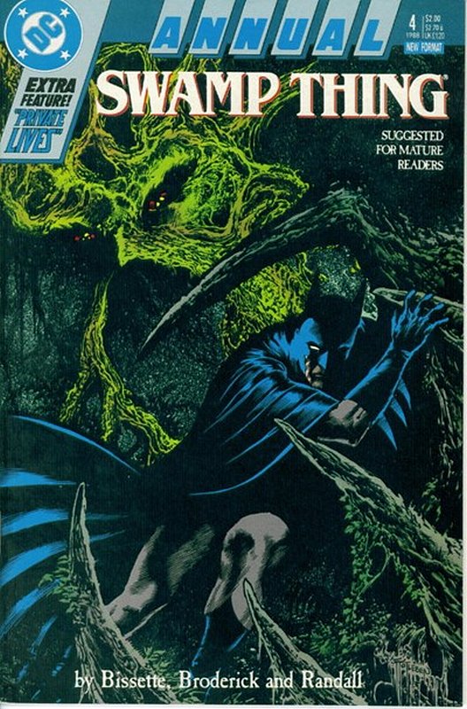 Cover of Swamp Thing Annual (1982) #4. One of 250,000 Vintage American Comics on sale from Krypton!