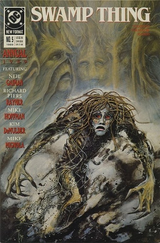 Cover of Swamp Thing Annual (1982) #5. One of 250,000 Vintage American Comics on sale from Krypton!
