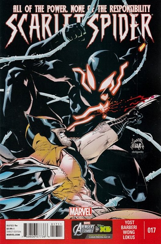 Cover of Scarlet Spider (Vol 1) (2012) #17. One of 250,000 Vintage American Comics on sale from Krypton!