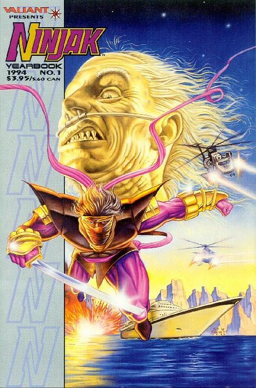 Cover of Ninjak Yearbook (1994 One Shot) #1. One of 250,000 Vintage American Comics on sale from Krypton!