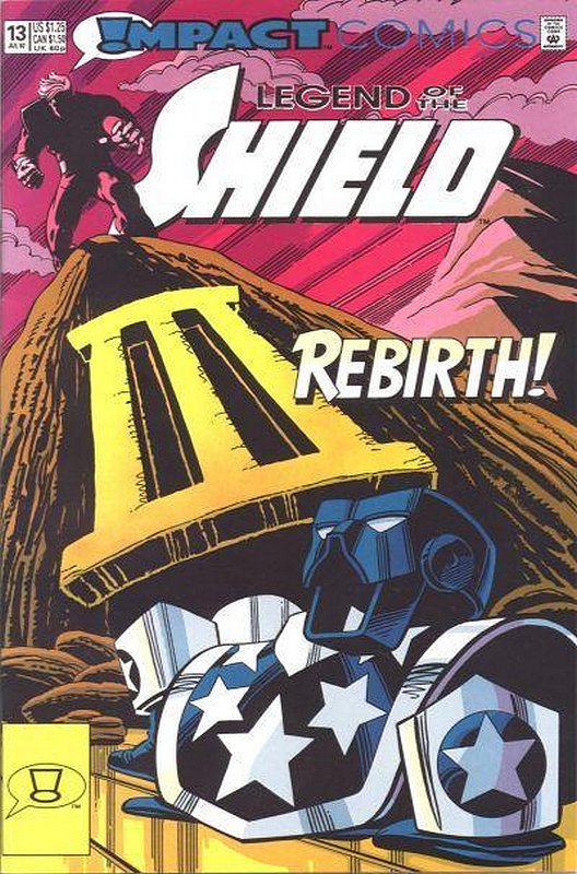 Cover of Legend of the Shield (Vol 1) #13. One of 250,000 Vintage American Comics on sale from Krypton!