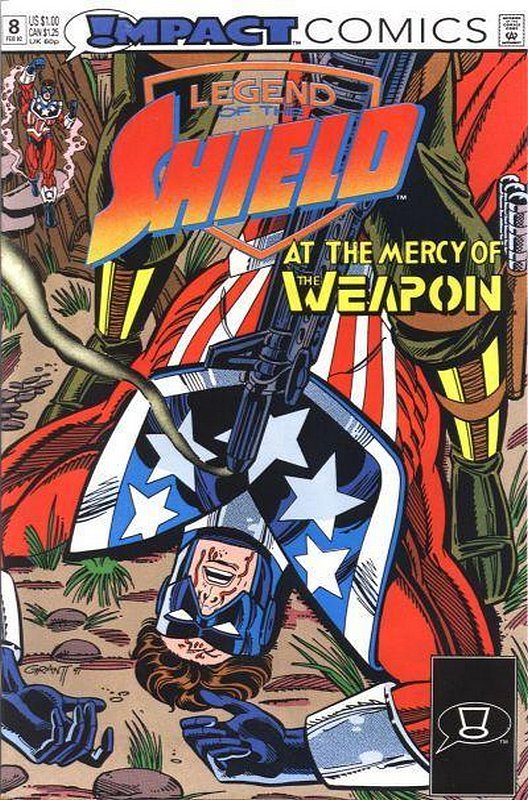 Cover of Legend of the Shield (Vol 1) #8. One of 250,000 Vintage American Comics on sale from Krypton!