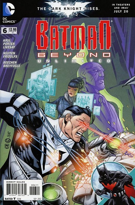 Cover of Batman Beyond: Unlimited (Vol 1) #6. One of 250,000 Vintage American Comics on sale from Krypton!
