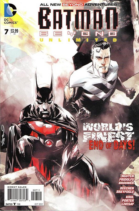 Cover of Batman Beyond: Unlimited (Vol 1) #7. One of 250,000 Vintage American Comics on sale from Krypton!