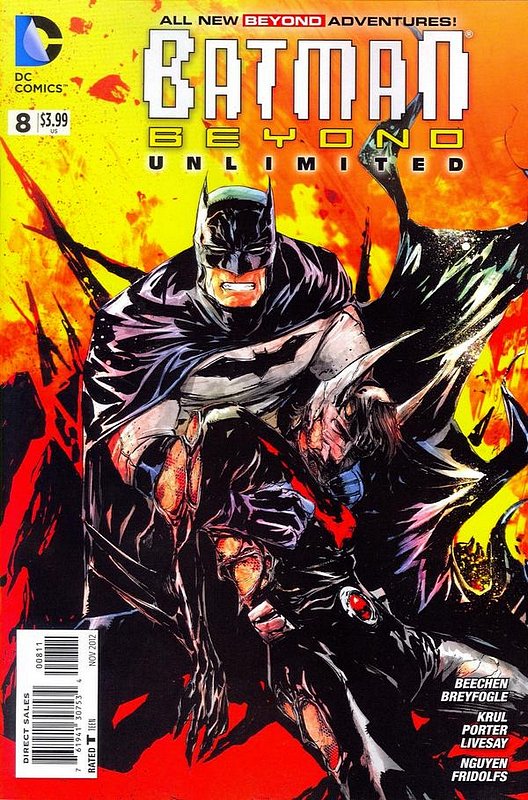 Cover of Batman Beyond: Unlimited (Vol 1) #8. One of 250,000 Vintage American Comics on sale from Krypton!