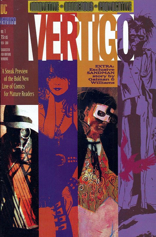 Cover of Vertigo Preview (1992 One Shot) #1. One of 250,000 Vintage American Comics on sale from Krypton!