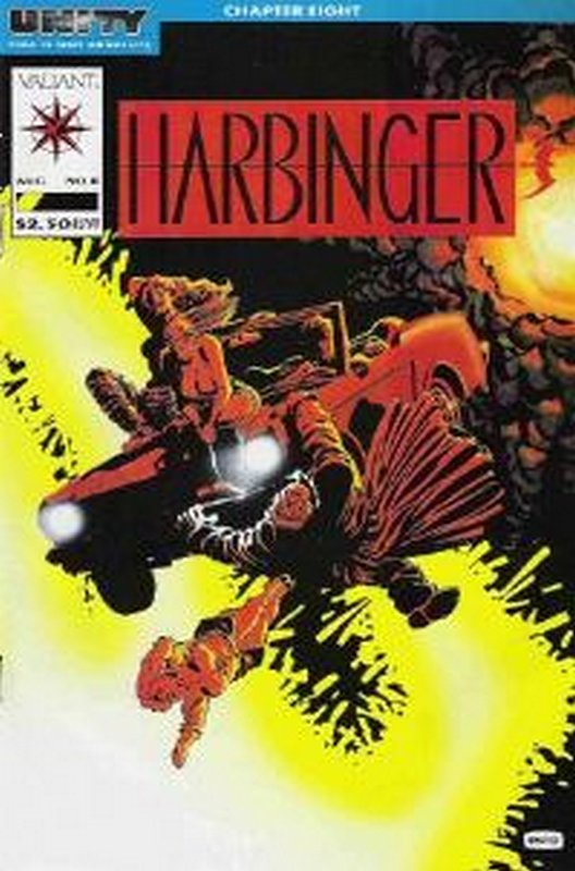 Cover of Harbinger (Vol 1) #8. One of 250,000 Vintage American Comics on sale from Krypton!