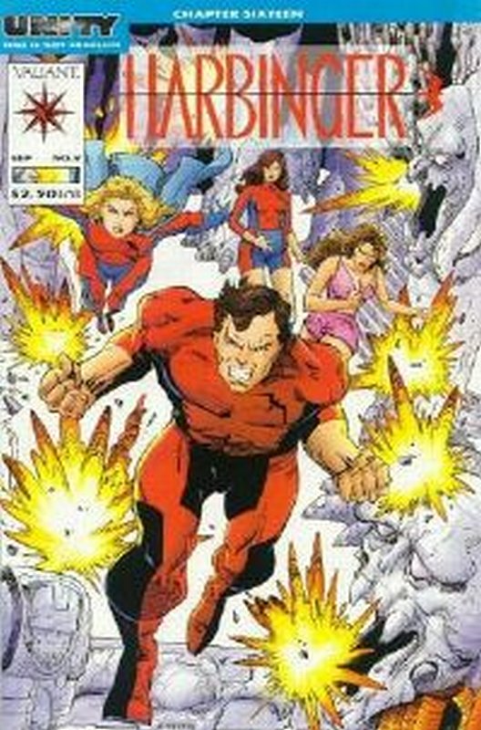 Cover of Harbinger (Vol 1) #9. One of 250,000 Vintage American Comics on sale from Krypton!