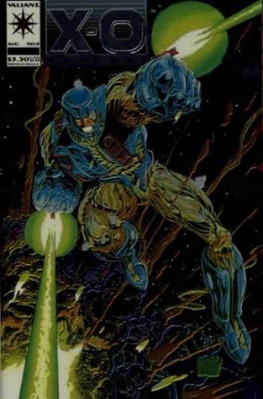 Cover of X-O Manowar (Vol 1) #0. One of 250,000 Vintage American Comics on sale from Krypton!